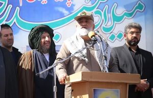 صهیونیستها آماده پاسخ محکم و قاطع ایران باشند/ انتقام خون شهید حیدری قطعی است سردار نقدی