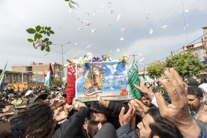 تشییع پیکر شهید "مقداد مهقانی" در فاضل آباد