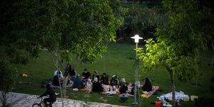 افطاری در پارک با لشکر بچه ها!