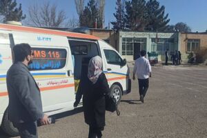 استرس عامل بستری ۱۶ دانش آموز پردیسی/ عامل بو انفجار نارنجک بود استرس عامل بستری ۱۶ دانش آموز پردیسی/عامل بو انفجار نارنجک بود
