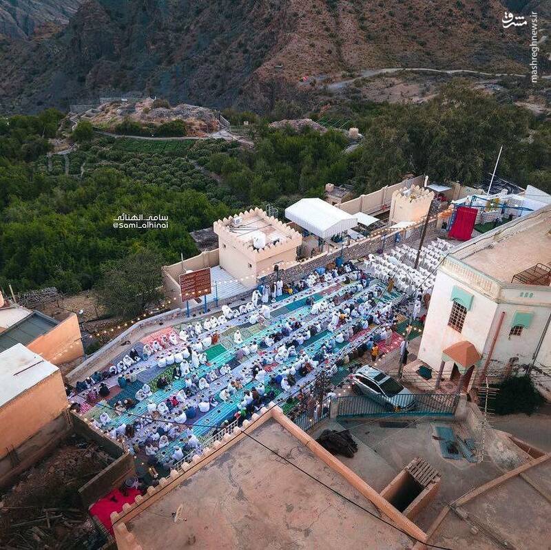 عکس/ سفرههای افطار در عمان