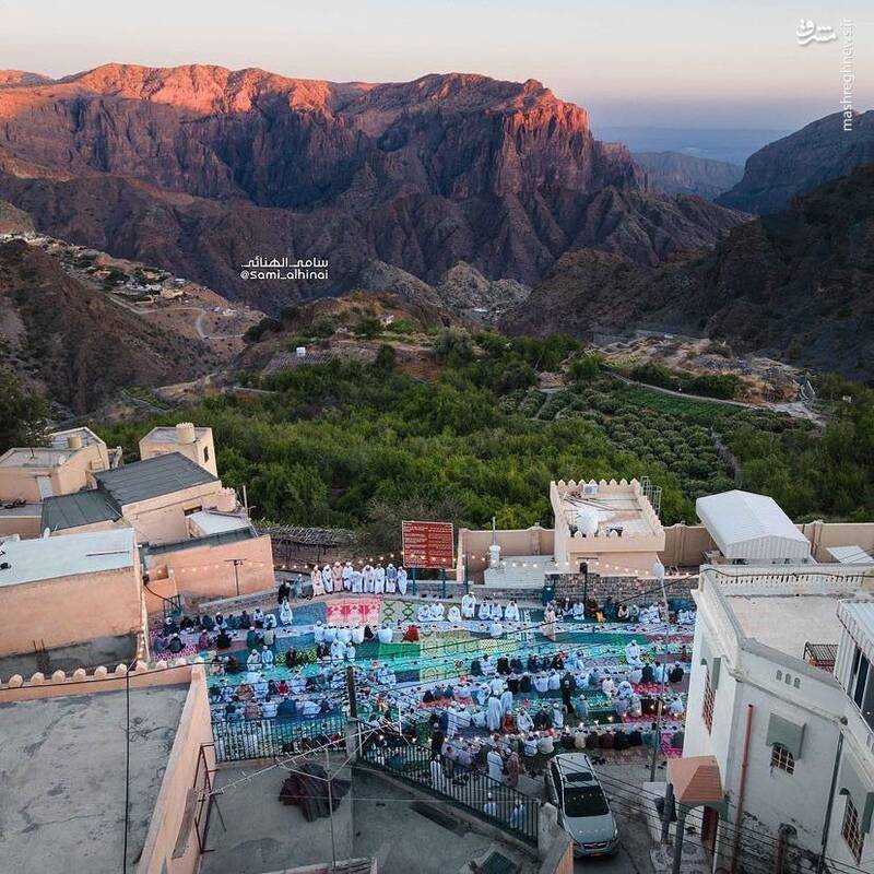 عکس/ سفرههای افطار در عمان