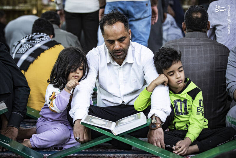 عکس/ حال و هوای حرم امام حسین(ع) در ماه رمضان