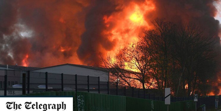 پخش گاز سمی در «هامبورگ» دومین شهر بزرگ آلمان +عکس