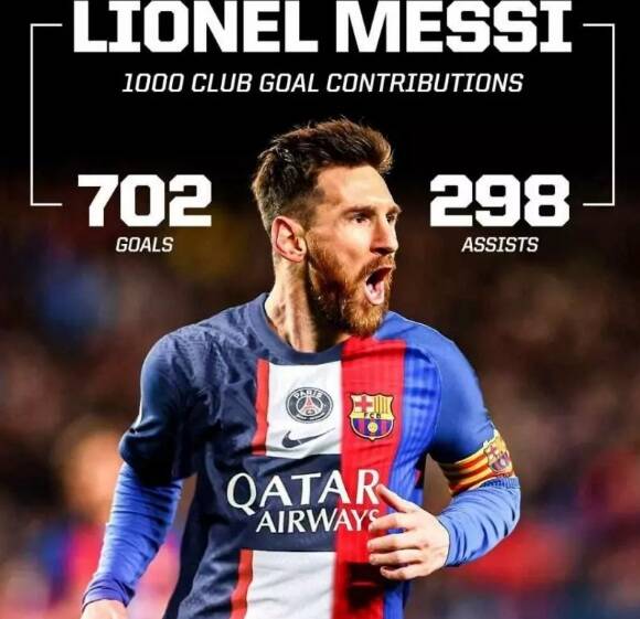 دو رکورد جدید مسی و عبور از رونالدو +عکس