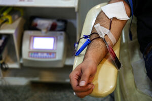 نذر اهدای خون در شب‌های قدر در تهران