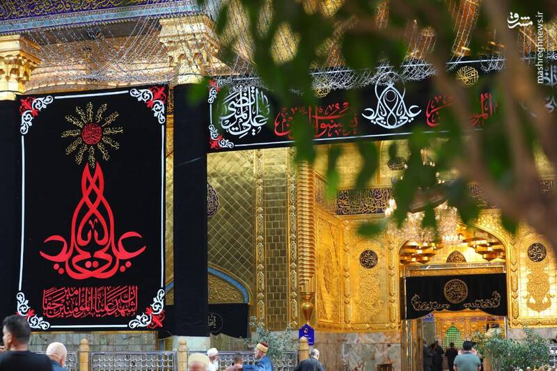 عکس/ کتیبههای شهادت امیرالمومنین در کربلا