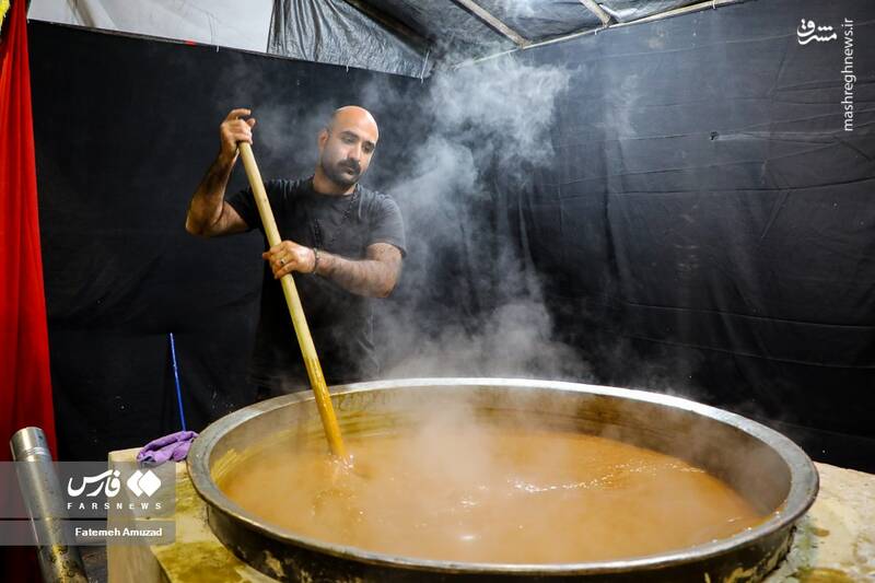 عکس/ افطاری فلسطینی در میدان فلسطین