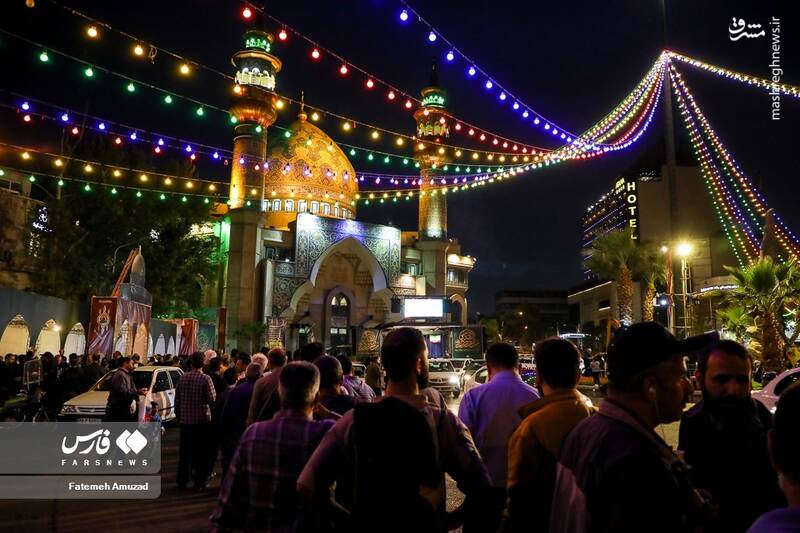 عکس/ افطاری فلسطینی در میدان فلسطین