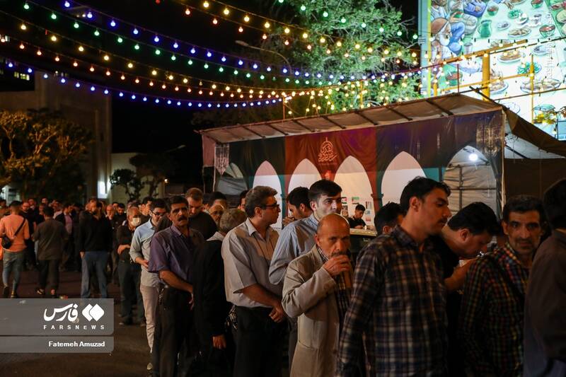 عکس/ افطاری فلسطینی در میدان فلسطین