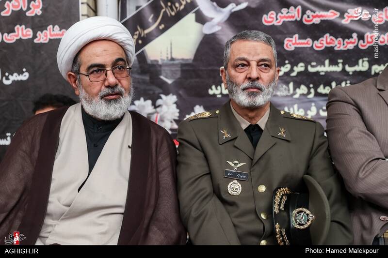 عکس/ شخصیتها در مراسم ترحیم والده سردار اشتری