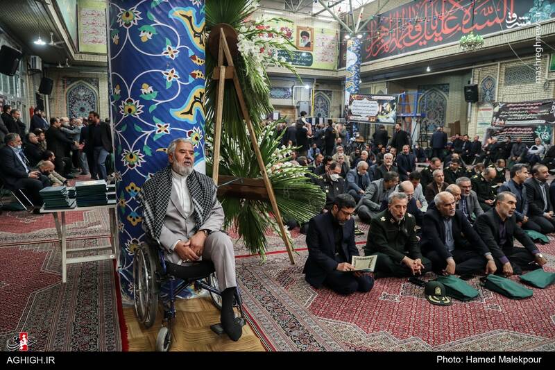 عکس/ شخصیتها در مراسم ترحیم والده سردار اشتری