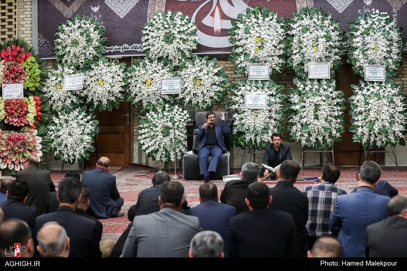 عکس/ شخصیتها در مراسم ترحیم والده سردار اشتری