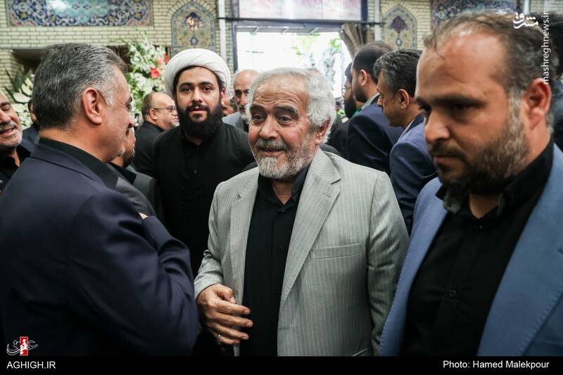 عکس/ شخصیتها در مراسم ترحیم والده سردار اشتری