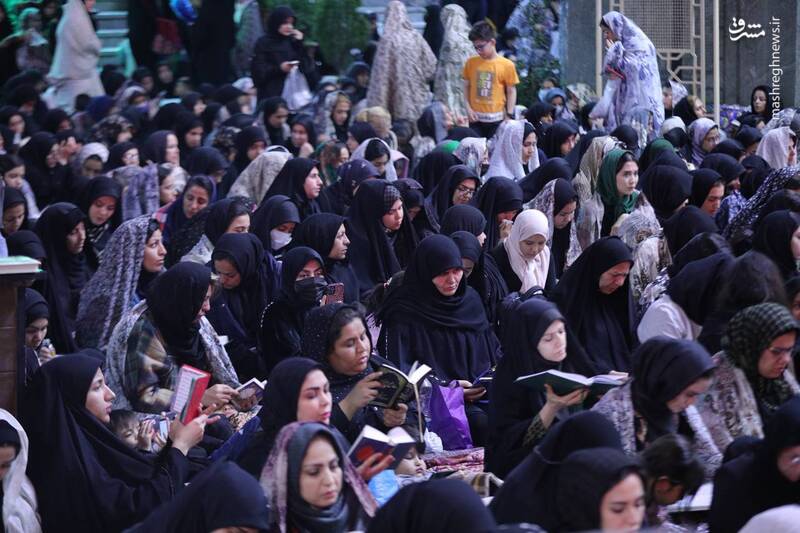 عکس/ مراسم احیای شب بیست و یکم در امامزاده صالح(ع)