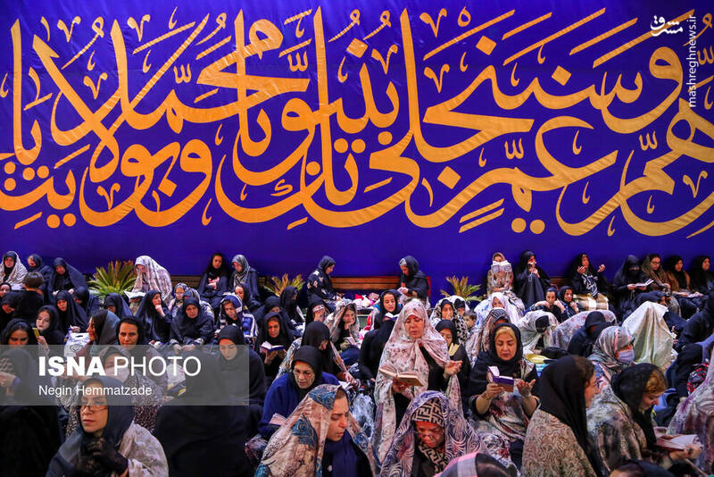 عکس/ مراسم احیای شب بیست و یکم در امامزاده صالح(ع)