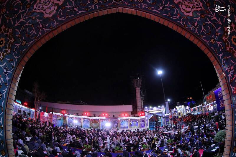 عکس/ مراسم احیای شب بیست و یکم در امامزاده صالح(ع)