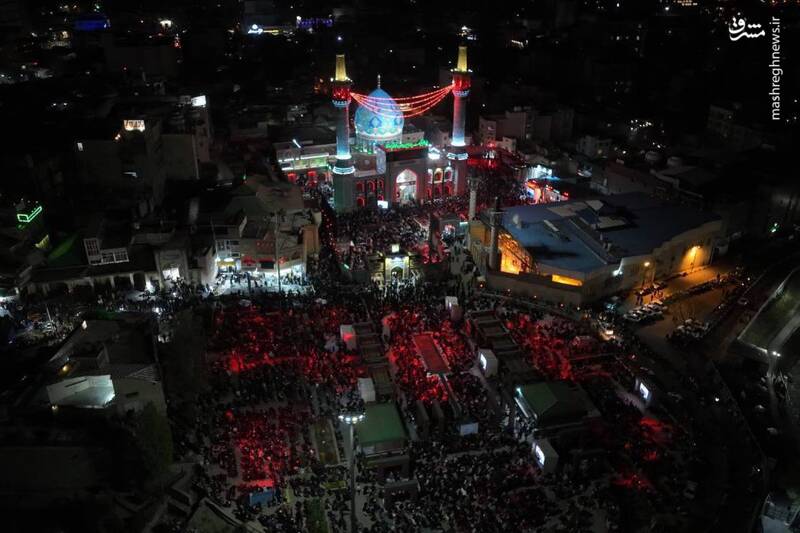 عکس/ مراسم احیای شب بیست و یکم در امامزاده صالح(ع)
