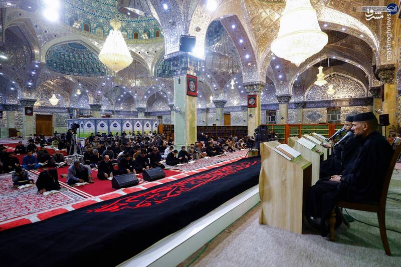 عکس/ احیای شب ۲۱ رمضان در سامرا