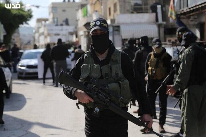 رژه نظامی گردان جنین به مناسبت روز جهانی قدس+ تصاویر