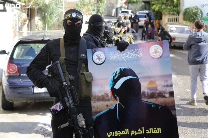 رژه نظامی گردان جنین به مناسبت روز جهانی قدس+ تصاویر