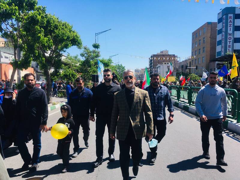 امیر سیاری: ظالمان عالم بدانند همه مردم ایران برابر ظلم ایستادهاند