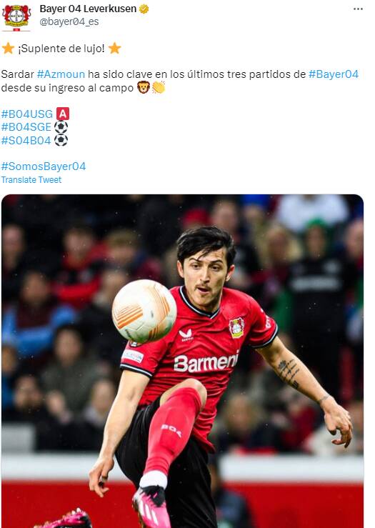 لقب جالب باشگاه آلمانی به مهاجم ایران/ آزمون تعویض لوکس بایر!