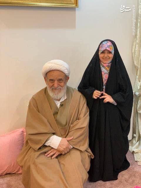 حضور استاد حسین انصاریان در منزل شهید حبیبالله شیری جعفرزاده + تصاویر