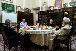افطاری "قالیباف" با روسای سابق مجلس