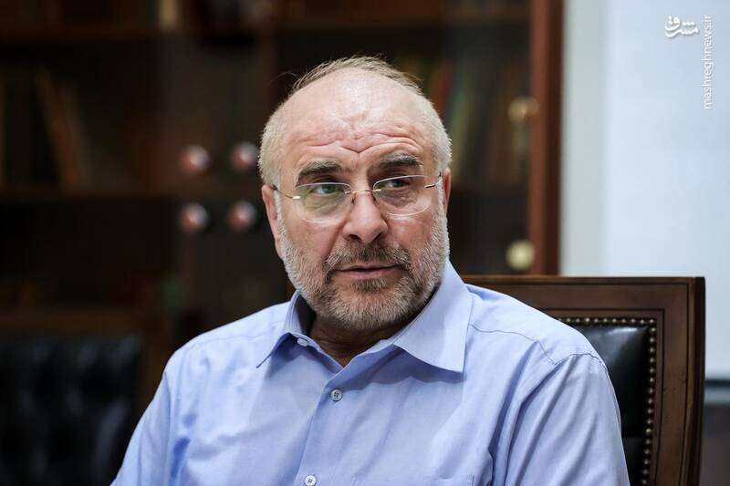 عکس/ افطاری "قالیباف" با روسای سابق مجلس