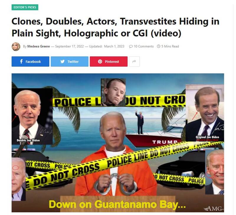 ویدیویی جنجالی از رییسجمهور آمریکا دوباره جنجال به پا کرد/آیا جو بایدن یک هنرپیشهی نقابپوش است؟+عکس و فیلم