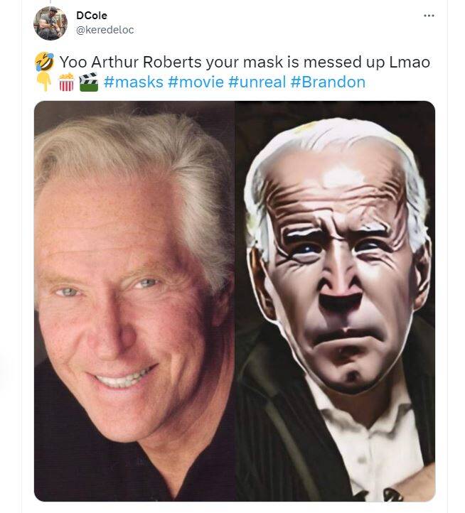 ویدیویی جنجالی از رییسجمهور آمریکا دوباره جنجال به پا کرد/آیا جو بایدن یک هنرپیشهی نقابپوش است؟+عکس و فیلم