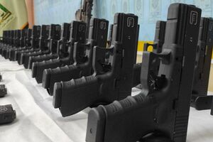 کشف 74 قبضه اسلحه جنگی و کمری در آذربایجان غربی