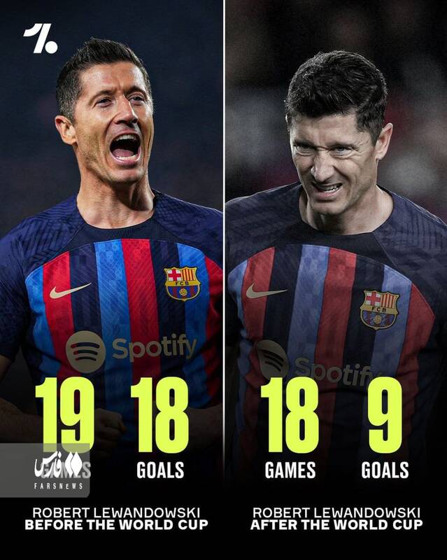 سقوط آزاد قاتل بارسلونا بعد از جام جهانی +عکس