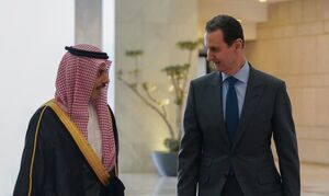 دیدار وزیر خارجه عربستان با بشار اسد