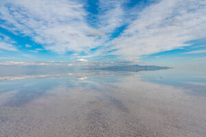 دریاچه ارومیه ۵۴ روز بعد از آغاز آبگیری مجدد