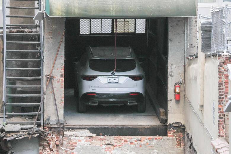 عکس/ ریزش مرگبار پارکینگ در نیویورک