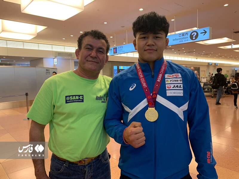 یزدانی الگوی ورزشیام است/ با فنون کشتی ایرانی مسابقه میدهم