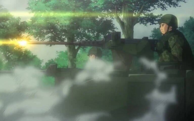 "معرفی انیمه Gate | تقابل واقعیت و افسانه"