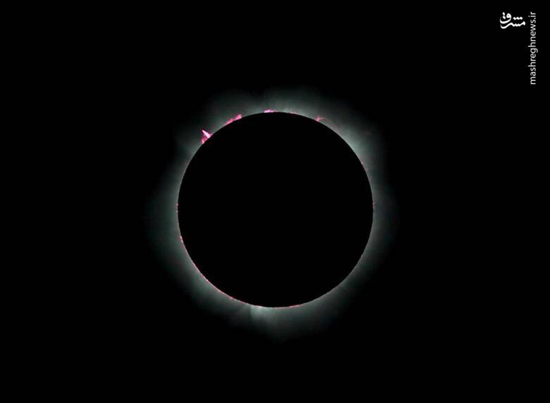 عکس/ خورشیدگرفتگی هیبریدی
