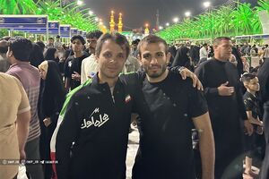 فرنگی کاران ایران در کربلای معلی + عکس