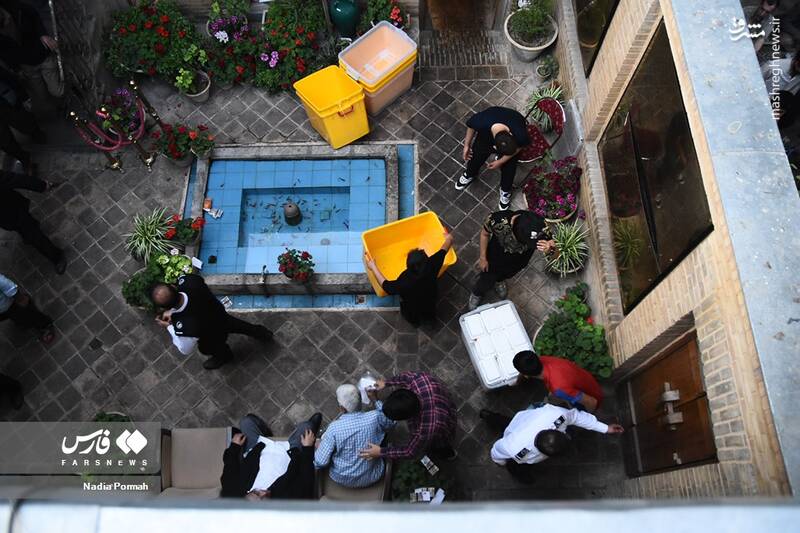 عکس/ جزءخوانی قرآن کریم در خانه موزه مدرس