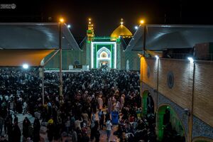 حال و هوای شب عید فطر در نجف اشرف