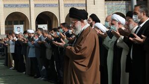 تصاویر نماز عید فطر به امامت رهبر معظم انقلاب