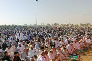 نماز عید فطر در چابهار