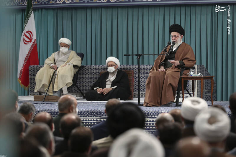 عکس/ دیدار مسئولان نظام و سفرای کشورهای اسلامی با رهبر انقلاب