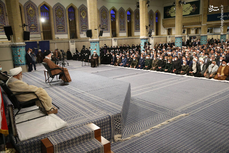 عکس/ دیدار مسئولان نظام و سفرای کشورهای اسلامی با رهبر انقلاب