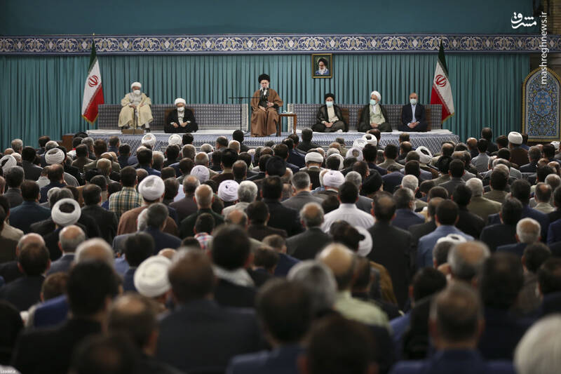 عکس/ دیدار مسئولان نظام و سفرای کشورهای اسلامی با رهبر انقلاب