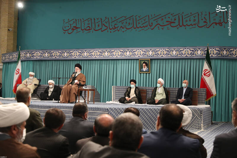 عکس/ دیدار مسئولان نظام و سفرای کشورهای اسلامی با رهبر انقلاب