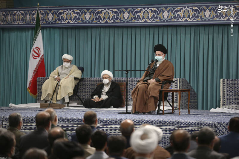 عکس/ دیدار مسئولان نظام و سفرای کشورهای اسلامی با رهبر انقلاب